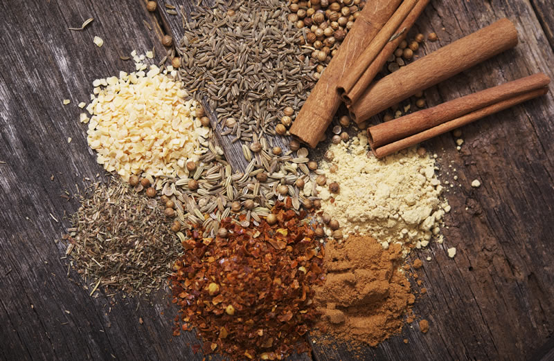 Spices and condiments